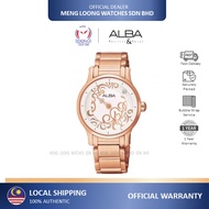 ALBA Ladies Watch AP3052X Rose Gold Bracelet Analog Jam Perempuan