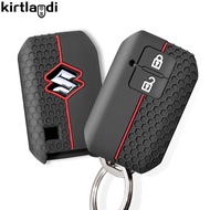 Silicone Holder Key Case Car Accessories For Suzuki Swift Sport Vitara Ignis Jimney XL7 Ertiga Keych