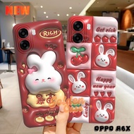 [GCS761] Compatible Case Oppo A6x 4G 2025 - Oppo A6 4G/5G - Cute Cartoon Character Motif Fashion Cas