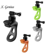 TELESIN Action Camera Mount Silicone Adjustable Mini Flexible Bracket for Gopro Insta360 Action Camera Accessories