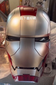 再送電芯 原價$2400 Marvel 1:1 現貨見面交收有單 Collectible Iron Man MK5 Wearable Helmet 鐵甲奇俠頭盔 聲控或遙控或觸碰耳仔多個開啟模式