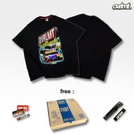 OVERLIMIT NASCAR OVERSIZE T-SHIRT | KYLE BUSCH | Oversized T-Shirt | STREETWEAR STREETWEAR