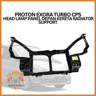 PROTON EXORA TURBO CPS  HEAD LAMP PANEL DEPAN KERETA RADIATOR SUPPORT