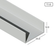 Aluminium Extrusion Air-Con Grill Window Profile Thickness 1.00mm AG1003 ALUCLASS