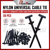 Multipurpose Heavy Duty Self Locking Zip Ties Universal Nylon Cable Tie Buckle - Auto Fastener Screw