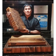 Hattori Hanzo HHPRIME Walnut Super Thick, Butcher Block, Chopping Board, Kneading, End Grain.