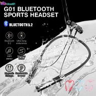 G01 Bluetooth Earphone Wireless Gaming Headset Noise Cancellation Neckband Earphones With Microphone cloud1