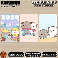 [ Chibi Cat ] Touch n Go Card Sticker Cover (Waterproof, High Quality) ,TNG CARD