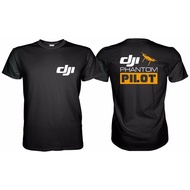 Dji Phantom Pilot Casual Short Sleeve Tops Printed Cotton Men's T-shirt Plus Size Birthday Gift