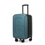 20”吋輕便可摺疊萬向輪行李箱 35L容量 旅遊商務拉桿旅行箱 可上飛機出差行李篋  顔色 藍色 尺寸 20”吋