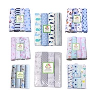 MOMS_ 4IN1 Swaddle [Choose Motif] Flower Carts