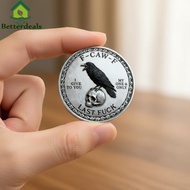 The F-CAW-F Coin Funny Crow Pun Dark Humor Meme F-CAW-F Artist Coin Token of Freedom and Humor Chall