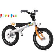 二手  RENNRAD 鋁合金 滑步車/腳踏車二合一設計 兩用童車 14吋_橘