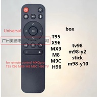 Android T Box H96 MAX/MXQ/HY300/HY320 sensitivity Universal for remote control MXQpro T95 X96 MX9 M8