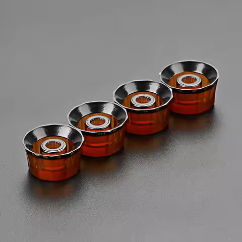 4Pcs Speed ​​Volume Tone Control Knobs Lampshade Style Guitars Replacement Parts PRS Guitar Accessor
