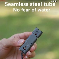 DARNELL Emergency Survival Whistle, Multi-function Loud Sound Outdoor Survival Whistle, Match Whistl