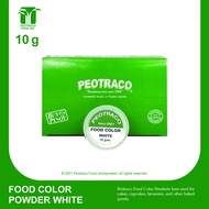 Peotraco Food Color Powder (1 Case) - White