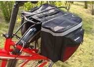 กระเป๋าท้ายเบาะหลังจักรยาน กระเป๋าทัวร์ริ่ง กระเป๋าติดตะแกรงหลังรถจักรยาน กระเป๋าติดท้ายจักรยาน อุปกรณ์จักรยาน กันน้ำ ขนาด: 37 * 33 * 26CM.