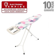 Brabantia BBT 410666 | BBT410666 Size A Ironing Board With Steam Iron Rest Ivory 110 x 30cm - Abstract Leave