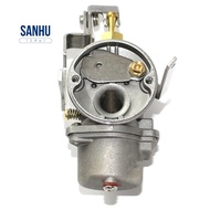 Outboard Carburetor Assembly Replacement Parts For   3.5Hp 2.5Hp 2-Stroke Boat Motors  3F0-03100-4 3