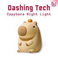 Dashing Tech Capybara Night Light Rechargeable USB Type-C Port Long-Lasting Battery Life Subdued Lightning