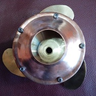 Twister Furnace Brass pan body and lid Copper Furnace Sugar filter holeADA