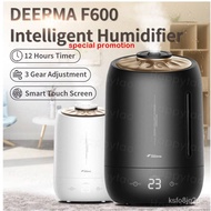 Deerma F600 Ultrasonic Humidifier Aroma Diffuser Air Humidifier 5L Touch Screen Timer