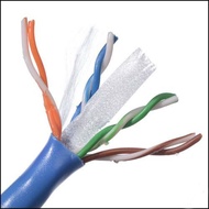 2412 006A1000 4-Pair Enhanced Category 6 Non-Plenum Cable, 1,000 ft. Box, Blue Jacket