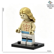 Majin Haaland 3D Printed Football Figure, Collectible Building Block Model Toy