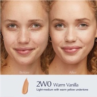 Estee Lauder #2W0 Warm Vanilla 30ml  Exclusive for yellow and white Essential for oily skin's summer