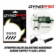 DYNOPRO / TAIKOM 6.9MM HARDEN LC135 LC Y15ZR FZ Rocker Arm Screw Tappet TEPPET ( 1 SET 4 BIJI ) VALV