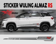 sticker wuling almaz aksesoris wuling almaz rs