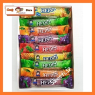 Hepin Syrup Soft  Mixed Fruit Flavour Chewy Candy 30pcs for birthday party goodies bag
