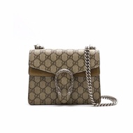 GUCCI Dionysus老花酒神包 - 小號烏木色