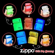 BẬT LỬA ZIPPO CÁT DẠ QUANG TẶNG KÈM XĂNG TIM ĐÁ