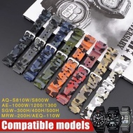 18mm Watch Strap AE-1200 AE-1300 Rubber Strap AE-1000 8028.18
