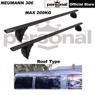 Neumann 306 Car Roof Rack Cargo Carrier Luggage Cross Bar Van Vanette c22 c20 Hiace Pajero ke70