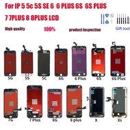 For  IP LCD 5 5S 6G 6Plus 6S 6SPlus 7G 7Plus 8G 8Plus LCD Digital Touch Screen for Replacemen