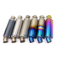 GP Racing Exhaust Muffler Dirt Bike Muffler Motocross Silencer For er6n sv650 crf 230 Z800 R1 cb650f