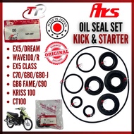 EX5 DREAM CLASS C70 GBO KRISS CT100 C90 FAME WAVE 100R Oil Seal Set ENGINE BUSH GETAH OVERHAUL 100% 