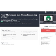 [Udemy Course] Fiverr Masterclass: Earn Money Freelancing on Fiverr
