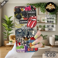 Softcase hp REALME 15t Casing REALME 15t 5G Latest 2025 Softcase Casing Silicone Case hp