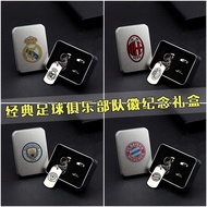 Classic Fan Supplies Of The Five Major European Football League Clubs Real Madrid, Manchester United, AC Milan Souvenir Gift Box