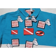 scuba diver symbollogo patch swiming instructor poloembroidery dive warningvacation travel instagram