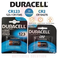 Duracell 3V Ultra Lithium Battery ( CR123A / 123 / CR17345 )( CR2 / CR15H270 )