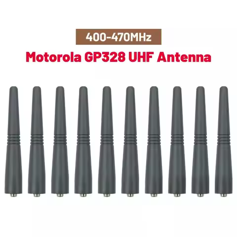 10PCS UHF 400-470MHz Soft Antenna for Motorola GP68 GP88S GP88 GP338 GP328 GP3188 GP68 GP340 GP2000