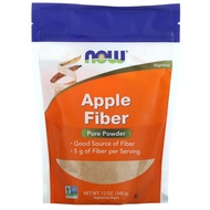NOW Foods Pure Apple Fiber Powder Good Source of Fiber 340g