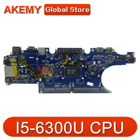 For Dell Latitude E5470 Laptop Motherboard LA-C631P 0HCP0K 0C0NC4 00VJ1G 00VJ1C i3 i5 6th Gen CPU No