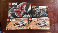 Lego Star Wars 75362, 75319, 75342