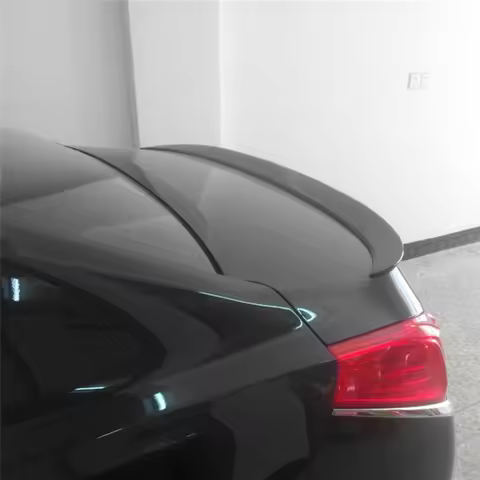 For Peugeot 508 2011-2017 Year Spoiler ABS Plastic Rear Trunk Wing Car Body Kit Accessories